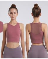Top Deportivo mujer sin Mangas con Malla transpirado y sujetador entero - details 9