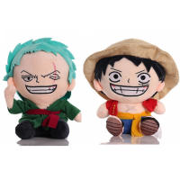 Figura De Anime OnePiece 20cm Zoro Luffy Chopper Muñeco De Peluche Lindo Colgante De Dibujos Animados Regalos Para Niños Navidad - details 0