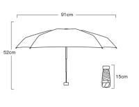 Mini Paraguas plegable 5 Pliegues Protección Solar 6 HUSOS UPF>50 + - details 11