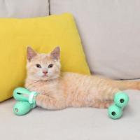 Protector De Uñas Para Gato Tallas Ajustables Zapatos Para Baño Antiscratch Coloridos Cubierta De Pata Para Uñas De Gato - details 6