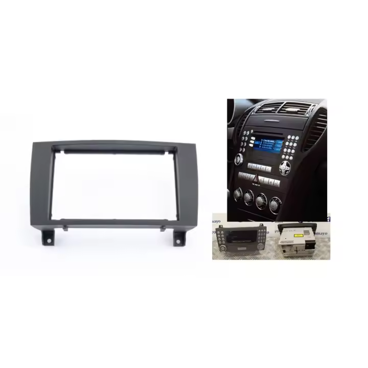 KIT MARCO RADIO 1DIN MERCEDES SLK R171 2004-2011 - 1