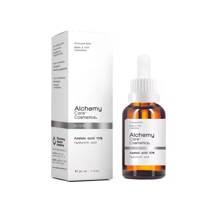 ALCHEMY CARE COSMETICS | SERUM ACIDS: AZELAIC ACID 10% 30MLSérum Facial | Piel más luminosa y poros menos visibles | Reduce las arrugas | la despigmentación y los poros | Revitalift Clinical - 1