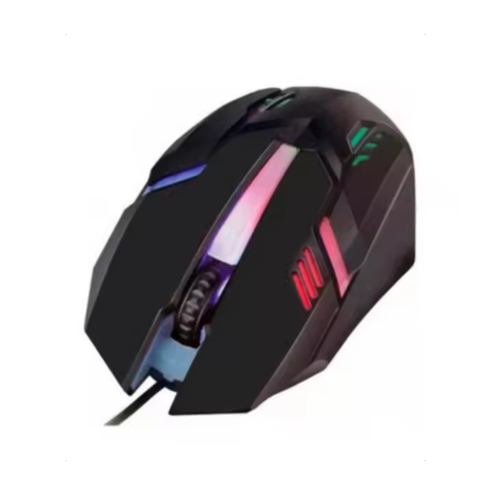 Raton USB OPTICO retroiluminado en varios colores cambiantes. Raton Gaming - 1