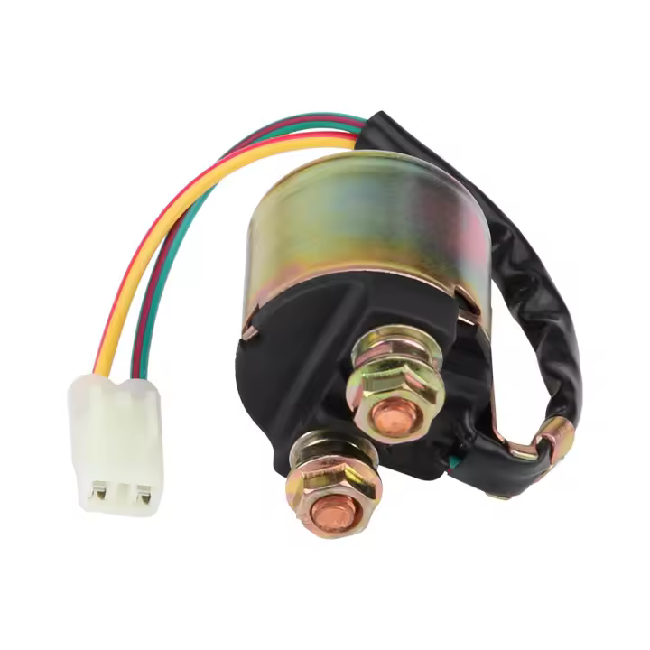 Relé De Arranque Eléctrico Para Motocicleta Con Cable De 17cm Piezas De Repuesto Para Honda TRX300/TRX350/TRX90/1988-2000 Metal + Plástico 6V - 1