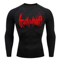 Camiseta De Fitness Para Hombre 2025 Musculatura Con Compresión Deporte Quick-drying Transpirable Talla S-3XL Poliéster Spandex - details 3