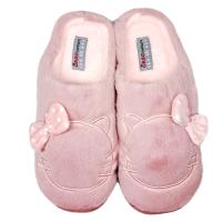 ZAPATILLAS DE CASA PARA INVIERNO CON PELO,ZAPATILLAS DE MUJER,Zapatillas de invierno con pelo,4 COLORES,rosa,gris,ANTIDESLIZANTES,CM, FESPU - details 1