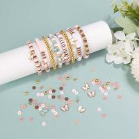 Kit De Hacer Pulseras Con Bolas De Arcilla DIY Bolas Planas Para Joyería De Amistad Con Encantos Regalos Para Niñas Material Acrílico - details 4