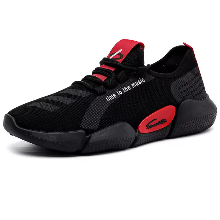 Zapatillas deportivas nuevas para hombre, de malla tejida, informales, de tela, ligeras y modernas para correr. - 1