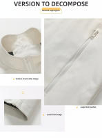 Chaleco Impermeable Para Hombre Talla Grande Sin Mangas Para Golf Tenis De Campo Caza Pesca Estilo Casual Con Cierre De Cremallera - details 5