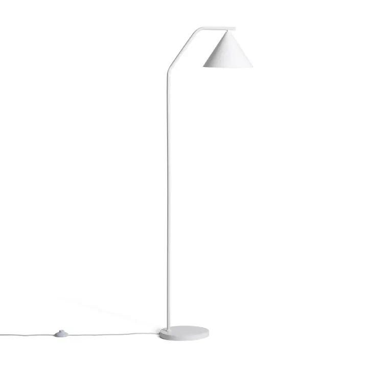 Ledkia Lámpara de Pie LED 8W Metal Elise Blanco - 1