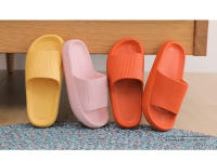 Sandalias De Hueso Grueso Para Mujer EVA Suave Suela Cama De Nubes Pantuflas De Interior Antideslizantes Playa Verano 2025 - details 26