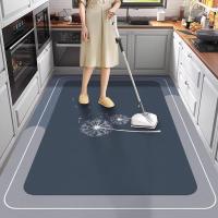 VIKAMA Alfombra De Cocina Anti-derrapante Absorbente Para Puerta Alfombra De Fregadero Lavable Moderna De Poliéster 100% - details 3