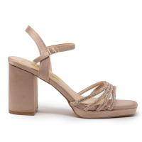 Sandalias con tacón mujer D'ANGELA DDN28285ROSA SANDALIA TIRAS PLATAFORMA ROSA 35651 25V - details 3