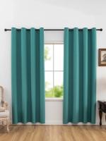 2pcs Cortinas De Blackout 100% Terciopelo Térmicas Y Decorativas Para Dormitorio Y Sala De Estar Aislamiento Acústico Y Luz - details 9