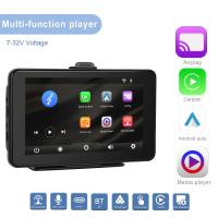Podofo-reproductor Multimedia de vídeo y Radio para coche, dispositivo inalámbrico de 7 pulgadas, Carplay, Android, Control de voz automático, pantalla táctil para Nissan y Toyota - details 12