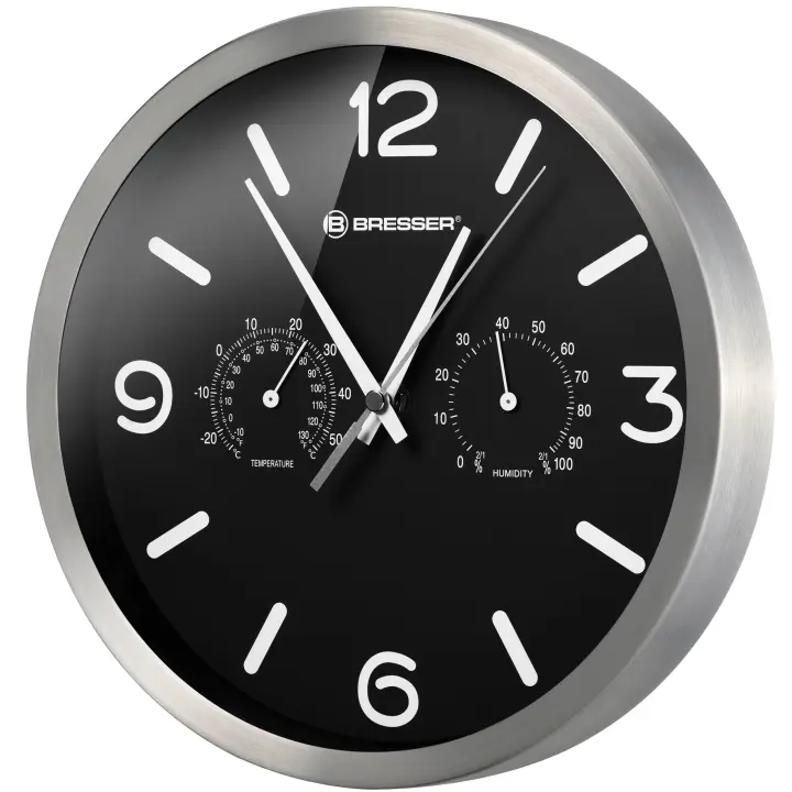 Reloj de pared MyTime DCF Thermo-/ Hygro- Wall Clock 25cm - 1
