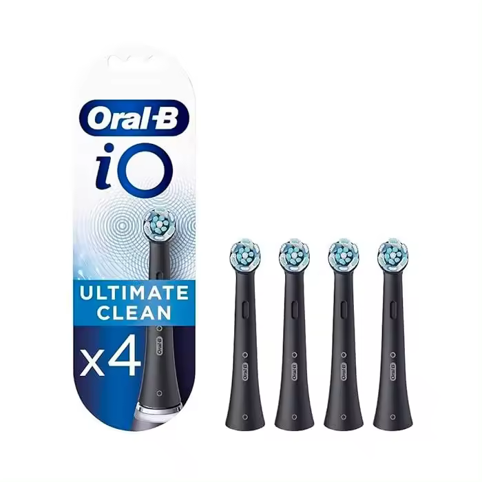 ORAL-B CEPILLO ELECTRICO IO ULTIMATE CLEAN RECAMBIO 4 CABEZALES NEGRO - 1