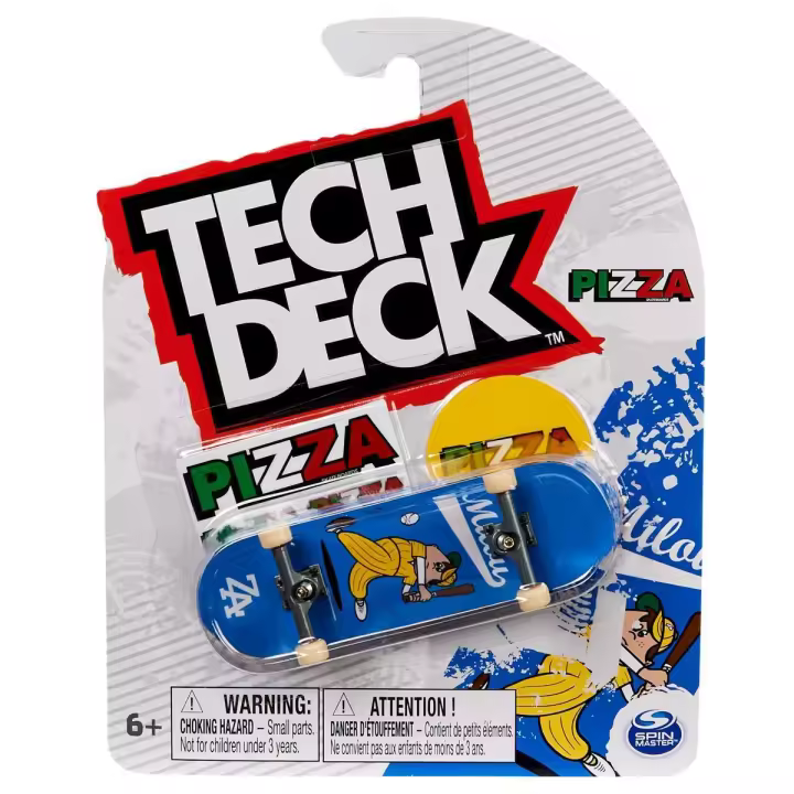 SPIN MASTER - TECH DECK - Fingerboard o Finger Skate: Auténtico Skate de Dedos 96 mm Personalizables - 6067049 - Modelo Aleatorio - Juguetes Niños 6 años + Regalo Niño 6 años + - 1
