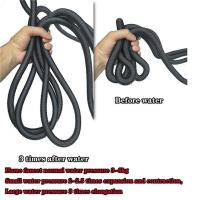 Nueva Camión Riega Juego De Agua Tubo Elástico Retráctil Para Lavado De Coche Alta Presión Con Boquilla Regulable Anti-Abrasión Anti-Corrosión Ajustable Montaje En Pared O Soporte - details 6