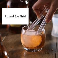 Molde De Hielo Redondo Para Whiskey De Silicona 1 Pieza Herramienta De Cocina Para Cubitos De Hielo Y Bricos Ecológico - details 3