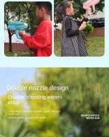 Pistola De Agua Doble Presión Manual Para Juegos Al Aire Libre Verano Juguete De Agua Para Niños Pistola De Agua De Juego Exterior Para Boys - details 3