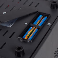 Barbacoa Portátil a carbón Aktive, recargable a pilas , sin Humo, medidas 45x28x19cm, con proteccion antigoteo - details 5