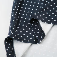 Vestido De Mujer Sin Mangas Con Puntos Slim Fit Elegante Casual Para Oficina Moda Trendy Largo Mini Estampado De Puntos - details 3