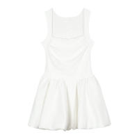Vestido De Noche Corto Para Mujer 2024 Estilo Clásico Y Dulce Con Aros Y Cintura Cinco Dedos Vestido De Fiesta Para Cumpleaños Y Cinderella - details 0