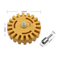 Pulidora De Coche De Goma Pneumática Rueda Eliminador De Pegatinas Y Pintura Herramienta De Limpieza Y Pulido Para Automóviles - details 5