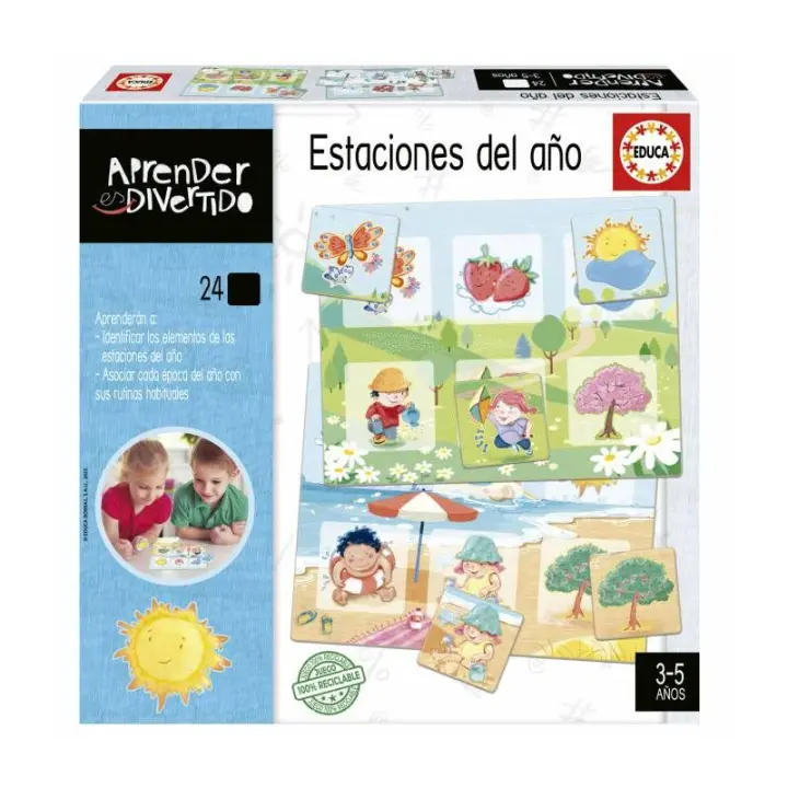 APRENDER ES DIVERTIDO LAS ESTACIONES DEL AÑO DE EDUCA - 1