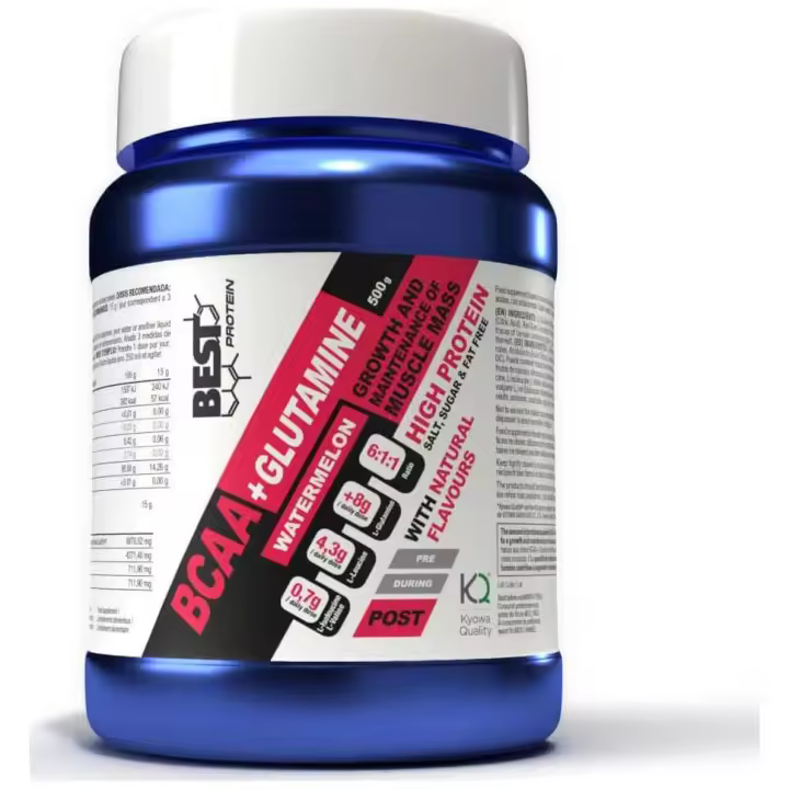 Best Protein Bcaa + Glutamine 6.1.1 Sandía 500G - 1
