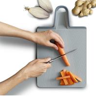 Joseph Joseph Tabla de cortar plegable azul Chop2Pot ™   Además, multifuncional, antideslizante, resistente. - details 1