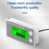 Medidor De Potencia Digital 6133A DC8-100V Con Pantalla LCD Batería De Litio Dos Paredes Calibración Ajustable Para Electrónica - details 1