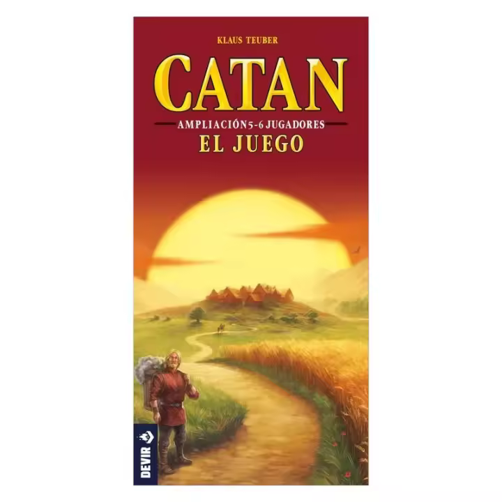 Devir Catan ampliación para 5 y 6 Jugadores del juego base 20063 - 1