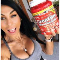 Amix Nutrition - Creatine Monohydrate 300 Gr - Creatina Monohidrato 100% pura  Aumenta la fuerza, recuperación entre series y la explosividad. - details 1
