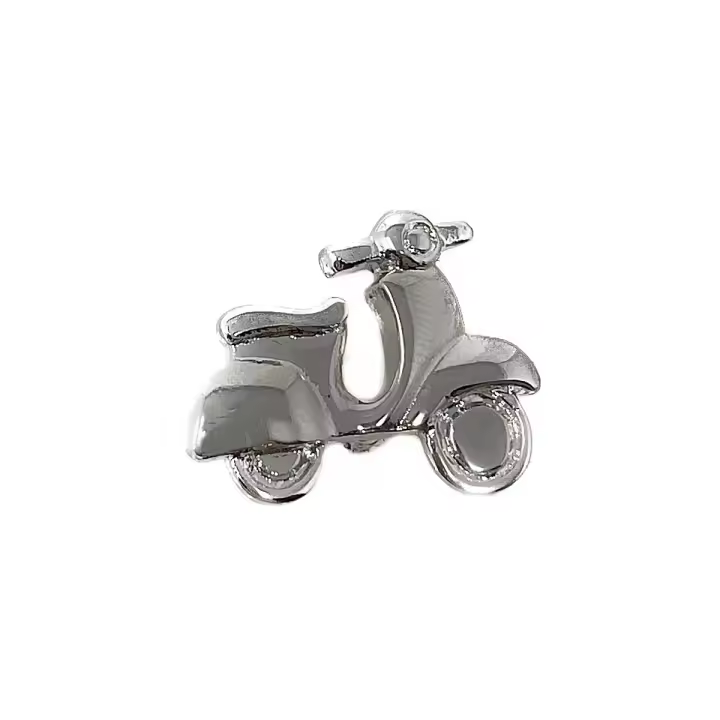 Inmaculada Romero Pin Metálico Moto 21 Mm Plateado Liso - Unisex - 1