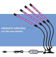 Lámpara De Cultivo De Plantas USB Con Luz De Spectro Completo LED 5V Dimmerable Con Timer Auto Encendido/Apagado Para Vegetales Frutas Flores Suculentas Iluminación Completa - details 0