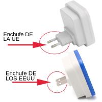 Luz Nocturna LED Sin Cable Para Bebés Y Niños Mini Luz Cuadrada Para Dormitorio Sala De Estar Pasillo Iluminación Lampara - details 4