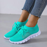 Zapatos Deportivos De Moda Para Mujer Verano Clásicos Transpirables Casual Con Cordones Ligeros Y Cómodos Para Correr Y Uso Diario - details 10