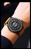 Reloj De Cuarzo Para Hombre BINBOND Lujo Superior Resistente Al Agua Con Correa De Cuero Alta Calidad Reloj De Pulsera Creativo Para Negocios Y Casual - details 11