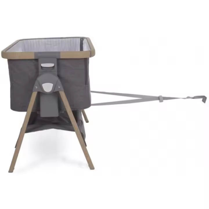 Kikka Boo Cuna Nanna de madera Gris Oscuro Melange - Cunas … - 1