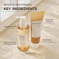 Pack SKIN1004 Madagascar Centella Double Cleansing Duo | Light Cleansing Oil 200 ml + Ampoule Foam 125 ml | Doble limpieza calmante que elimina maquillaje y limpia poros en profundidad - details 1