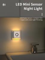 Luz Nocturna LED Inalámbrica Con Sensor De Movimiento EU Enchufe En Lámparas De Pared Para Dormitorio Escaleras Toilette Corredor Decoración Iluminación - details 0