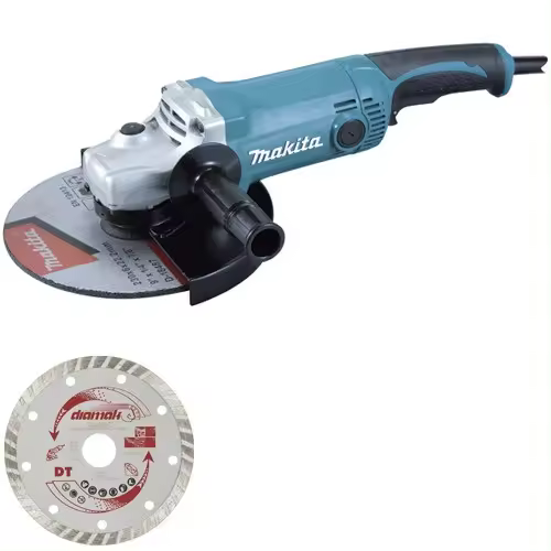MAKITA - AMOLADORA MAKITA 230MM 2.000W GA9050 + Disco Diamante D61173 - 1