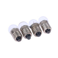 10Pcs Bombillas Pequeñas Para Experimentos Estudiantiles Lámpara De Cannon De Luz Redonda 1.5V 2.5V 3.8V Para Fiesta - details 10