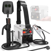 Máquina de soldadura MMA MIG MAG TIG, soldador inversor IGBT DC, alimentación automática de cables, soldadura de contacto, soldador de arco sin Gas blindado por Gas - details 0