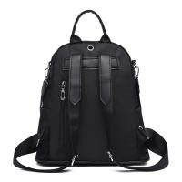 Mochila Casual De Moda Para Niñas De Color Sólido Resistente Al Agua Y a La Salpicadura Gran Capacidad Ligera Para Salir - details 9
