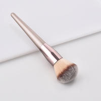 Juego De Pinceles De Maquillaje Para Mujer Champán Fundación Polvo Rubor Sombra Kabuki Herramientas De Belleza Set Completo - details 6