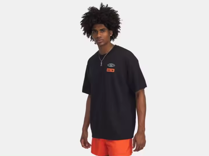 Under Armour - Heavyweight Hoops Mix Tape 1390189_001 - Camiseta De Manga Corta - Hombre - 1