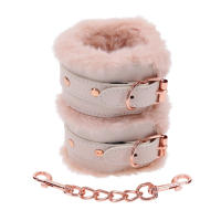 ESPOSAS PIEL SINTETICA CON PELO INTERIOR SUAVE COLOR ROSA CRUSHIOUS JUGUETES SEXUALES - details 0